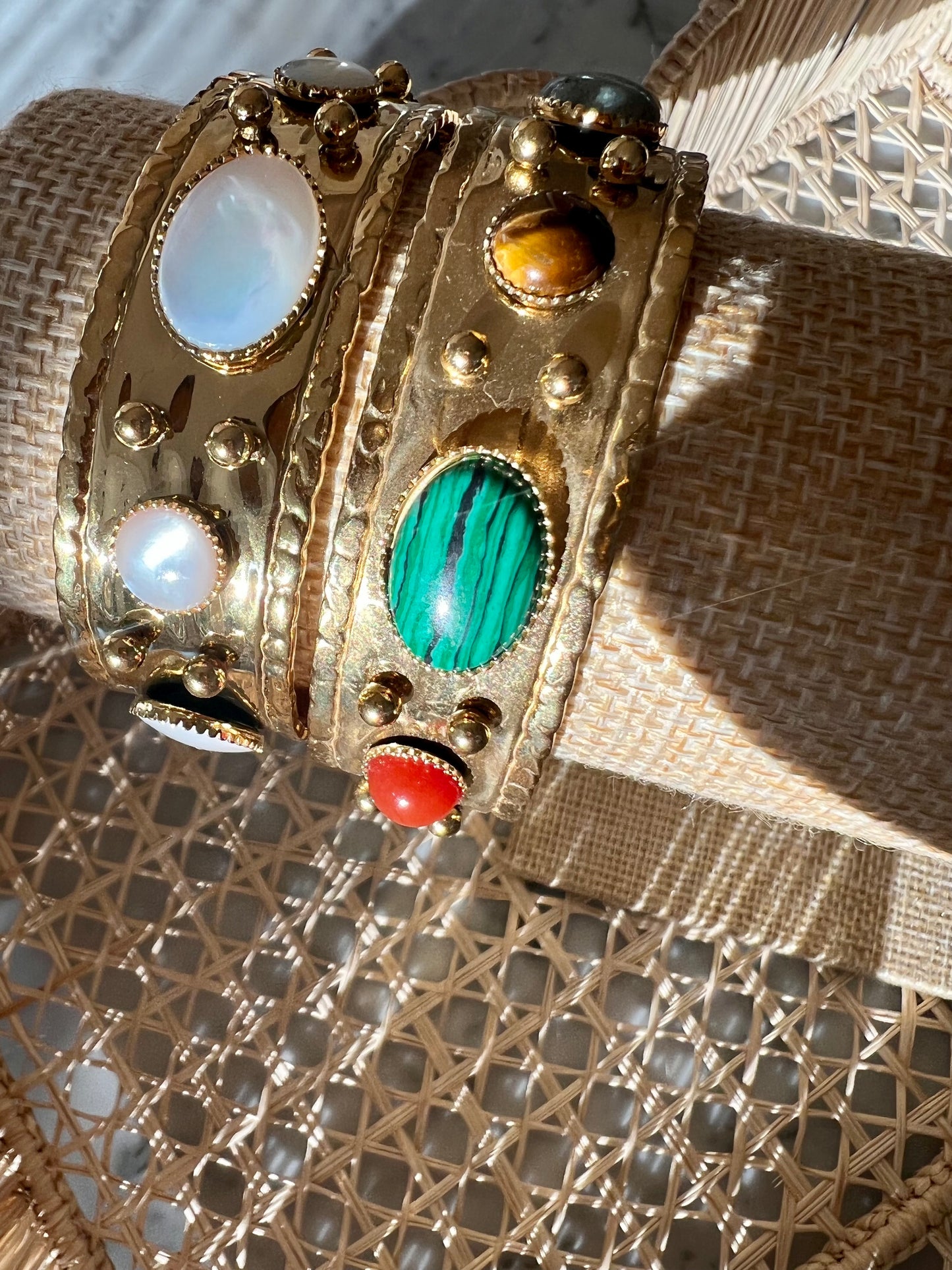 Bicolor Cuff "LOVELY"