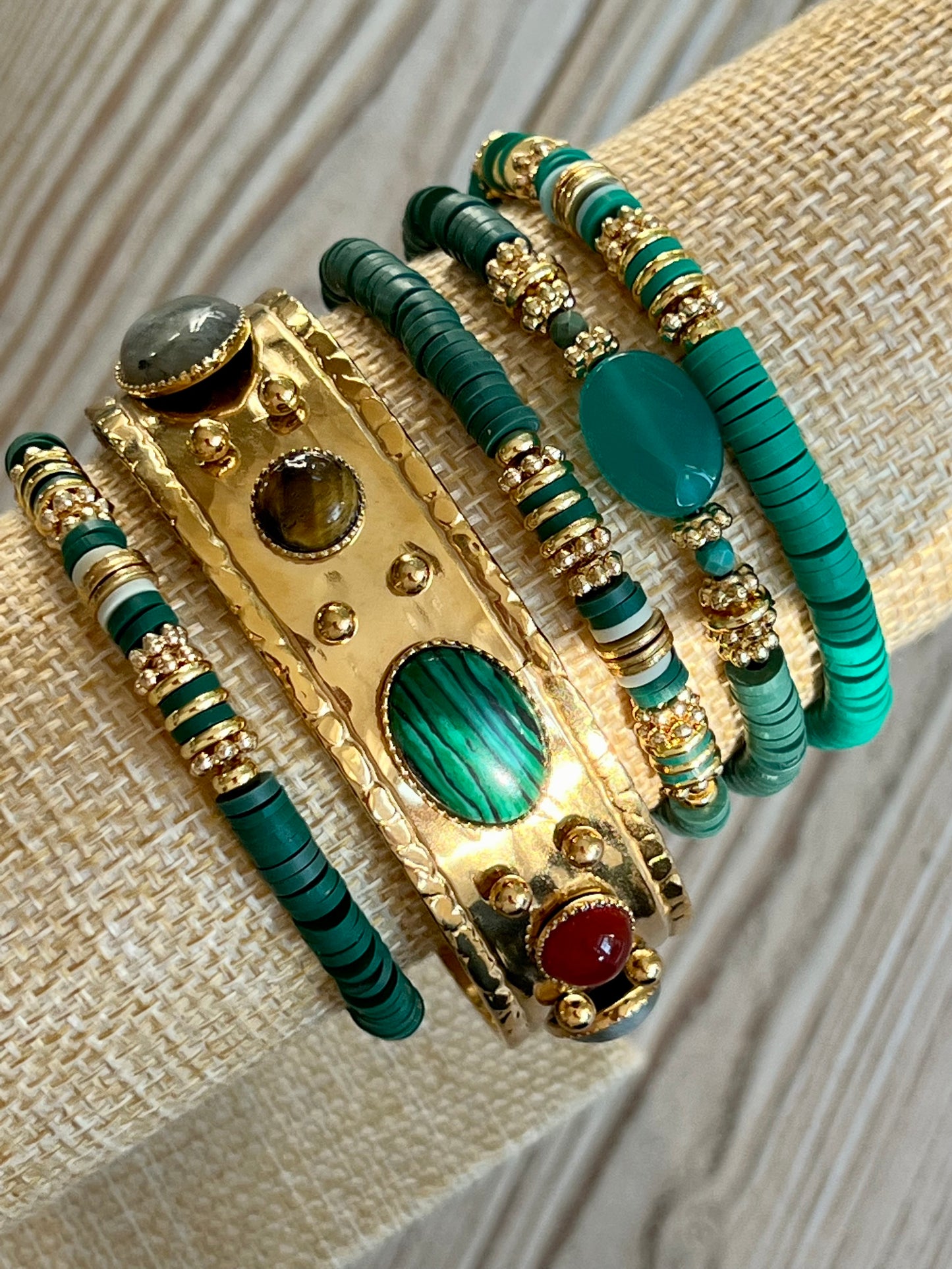 Forest Green Bracelet