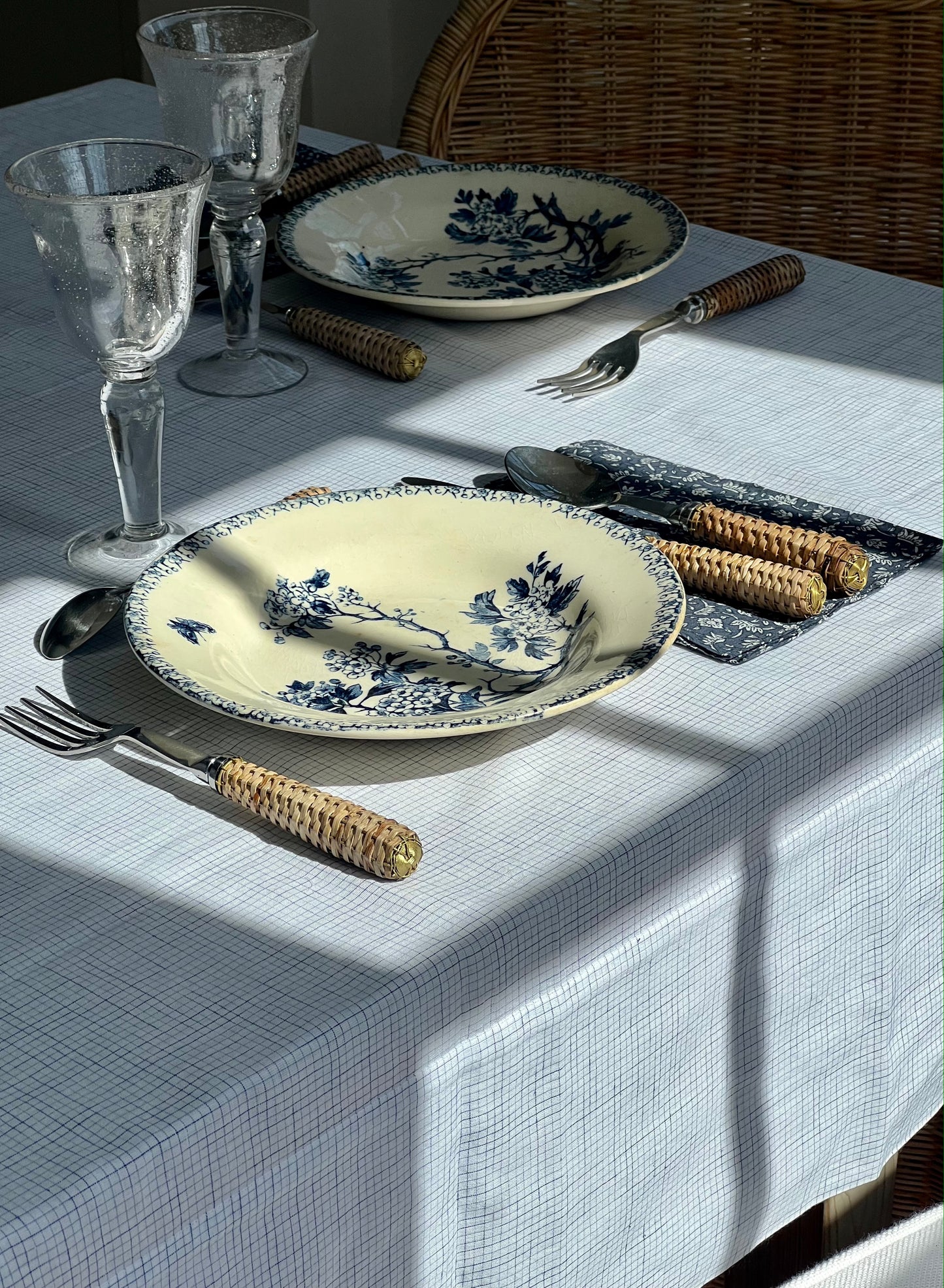 Set of 4 Vintage Bubble Glasses