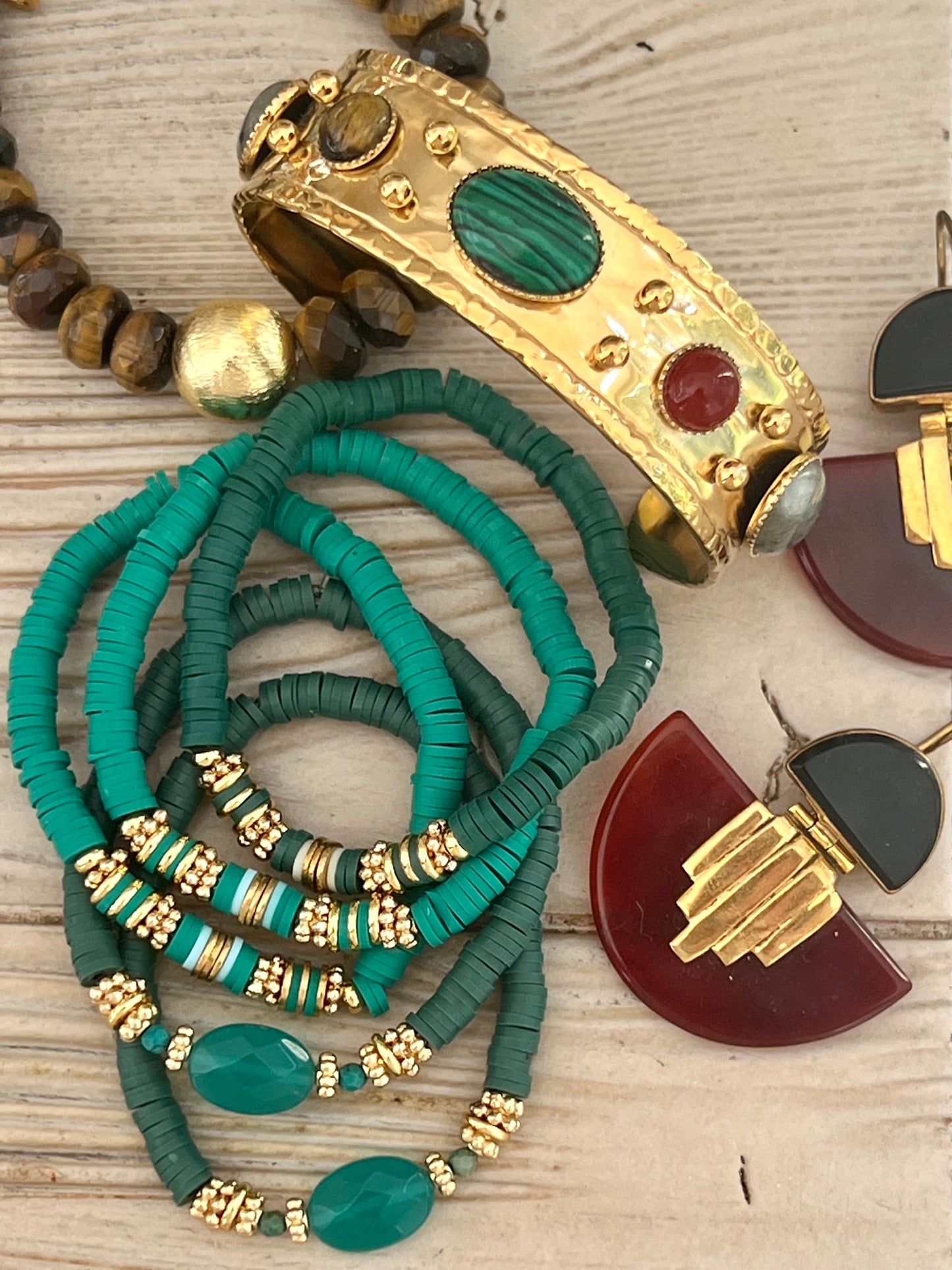 Green Stone Bracelet
