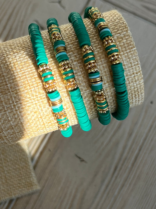 Shamrock Green Bracelet
