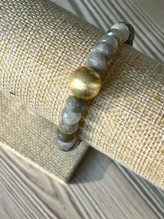 Lauren Grey Labradorite Bracelet