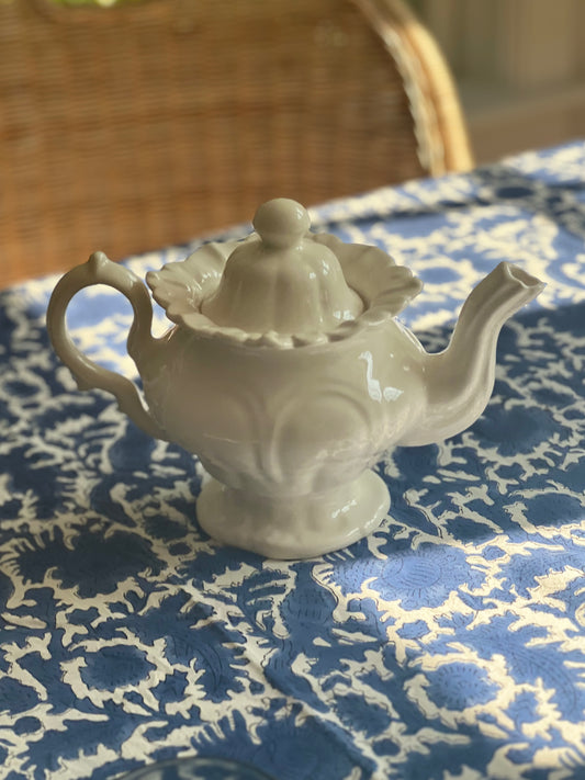 White Vintage Teapot