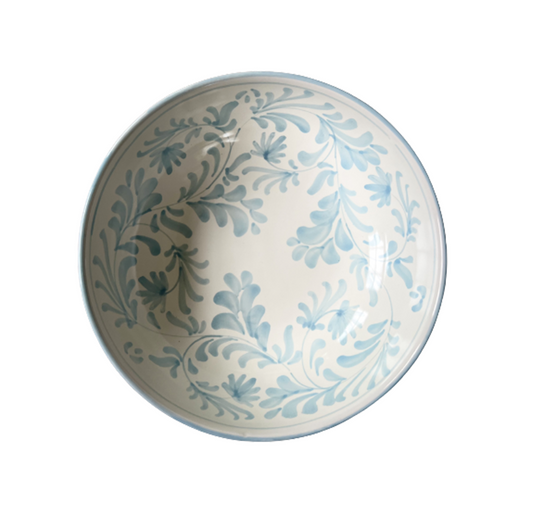 Flora Salad Bowl Blue (Small)