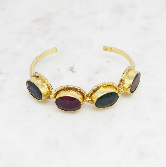 Victoire Cuff Byzantine Bracelet