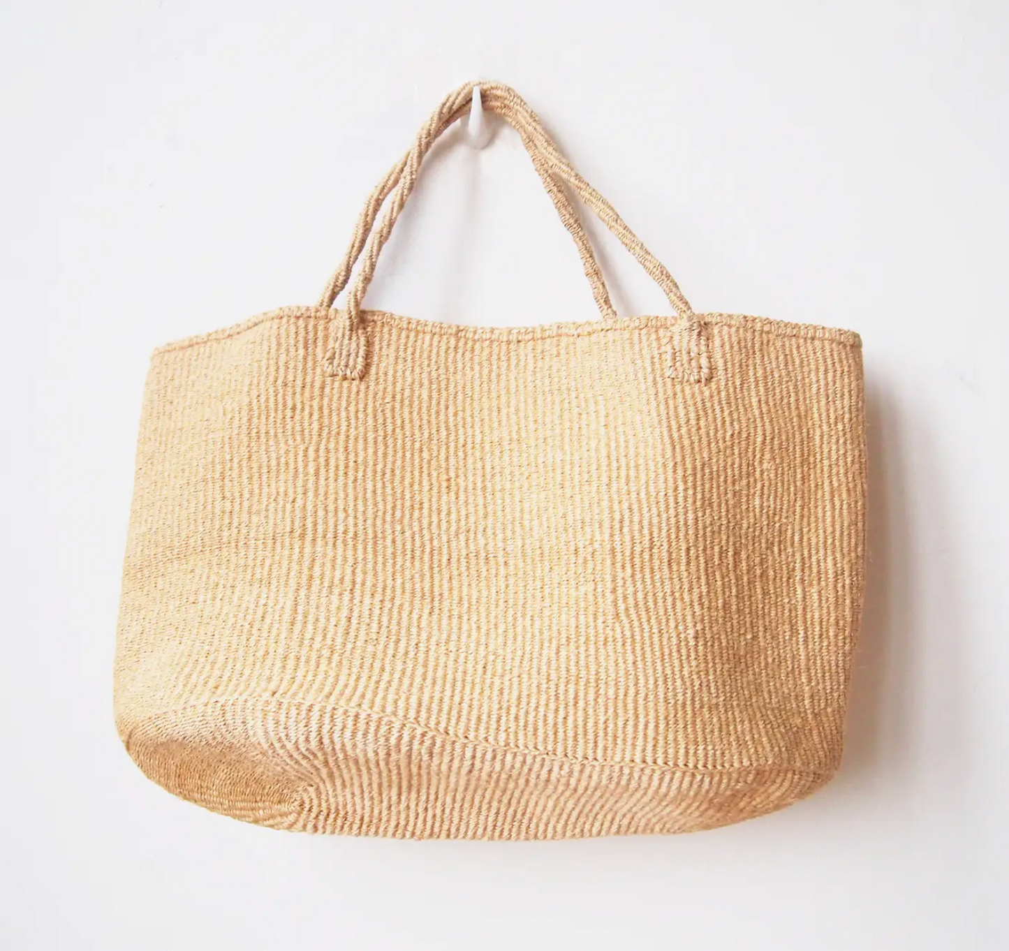 XL Sisal Tote: Oats