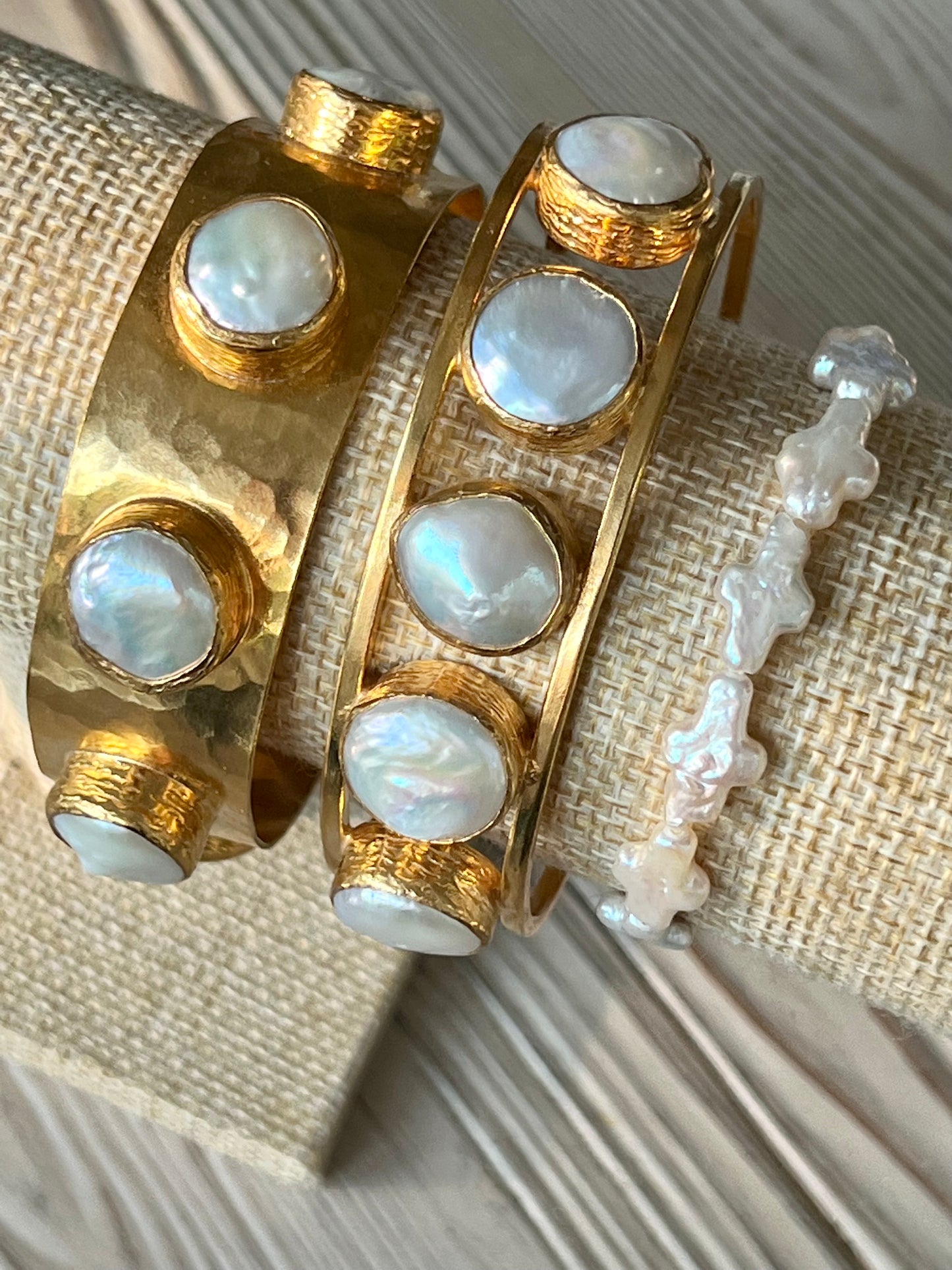 Pearl Cuff Bracelet