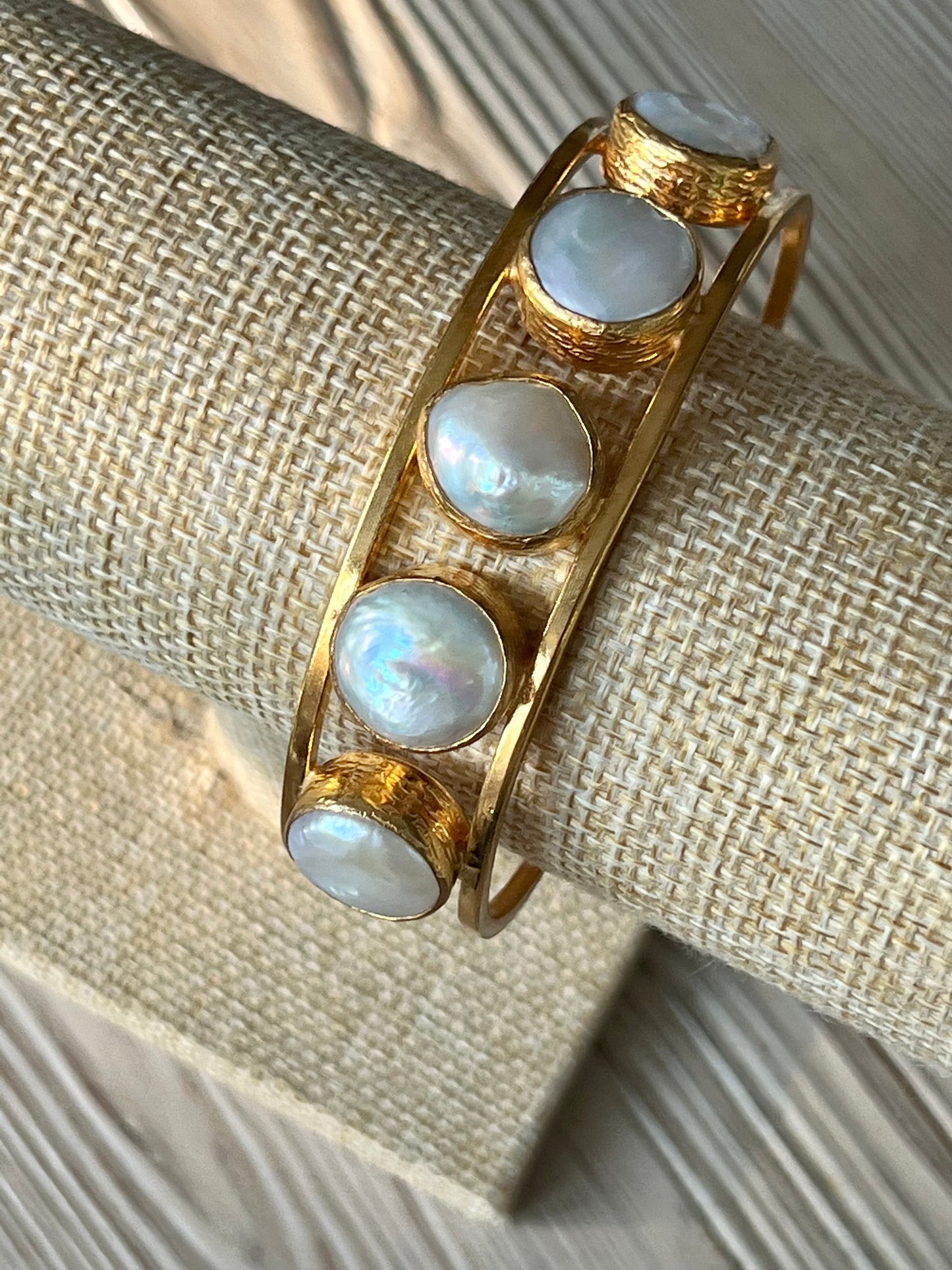 Pearl Cuff Bracelet