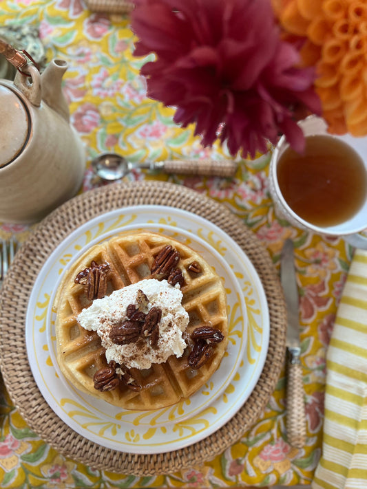 THE morning waffle recipe that will brighten your Sunday brunches
