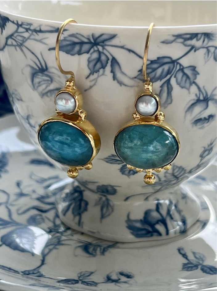 Aquamarine Earrings