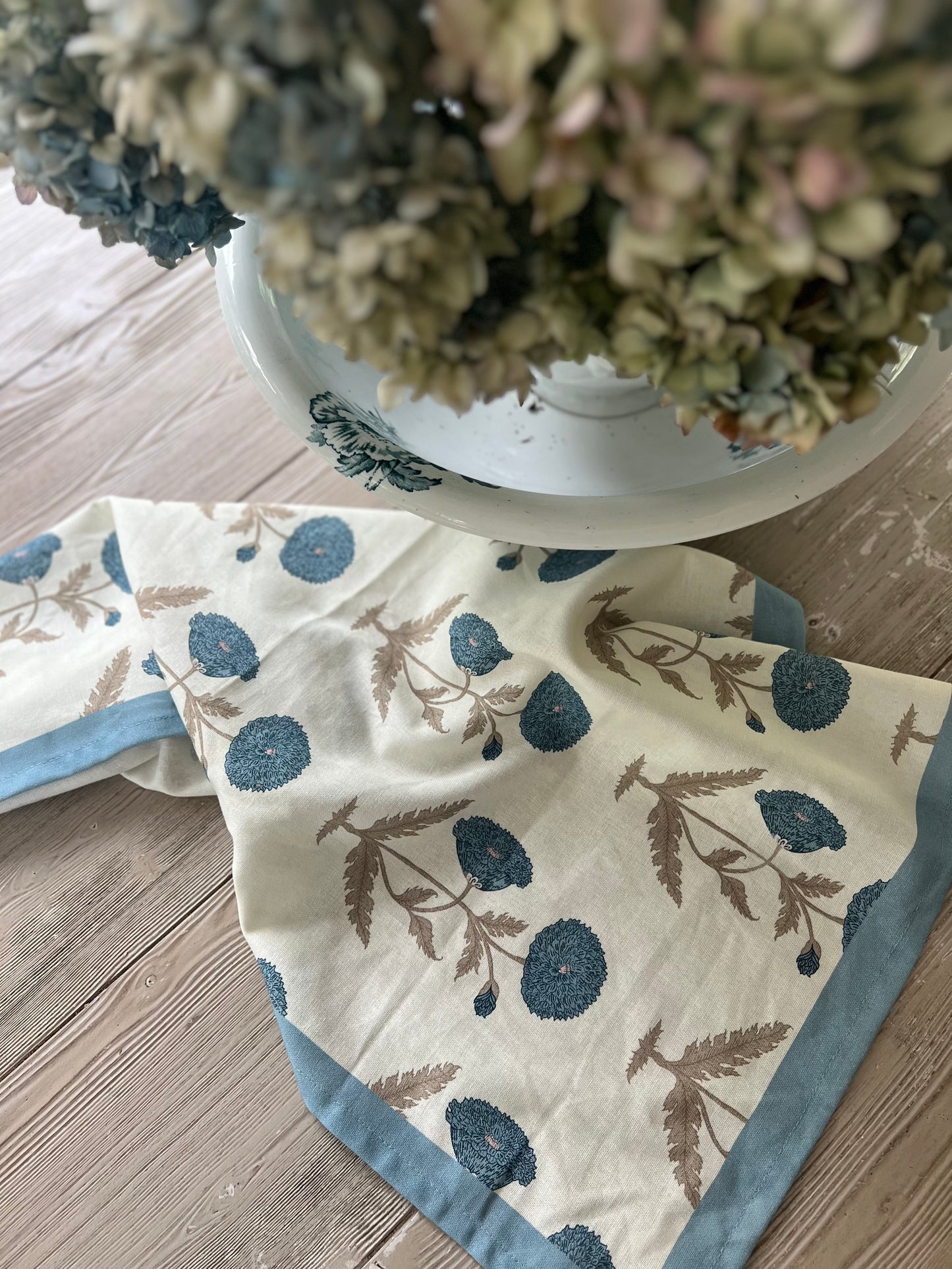 Poppy Blue Tea Towels