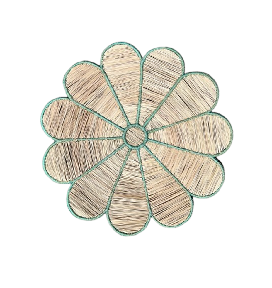 Rattan Petal Placemat