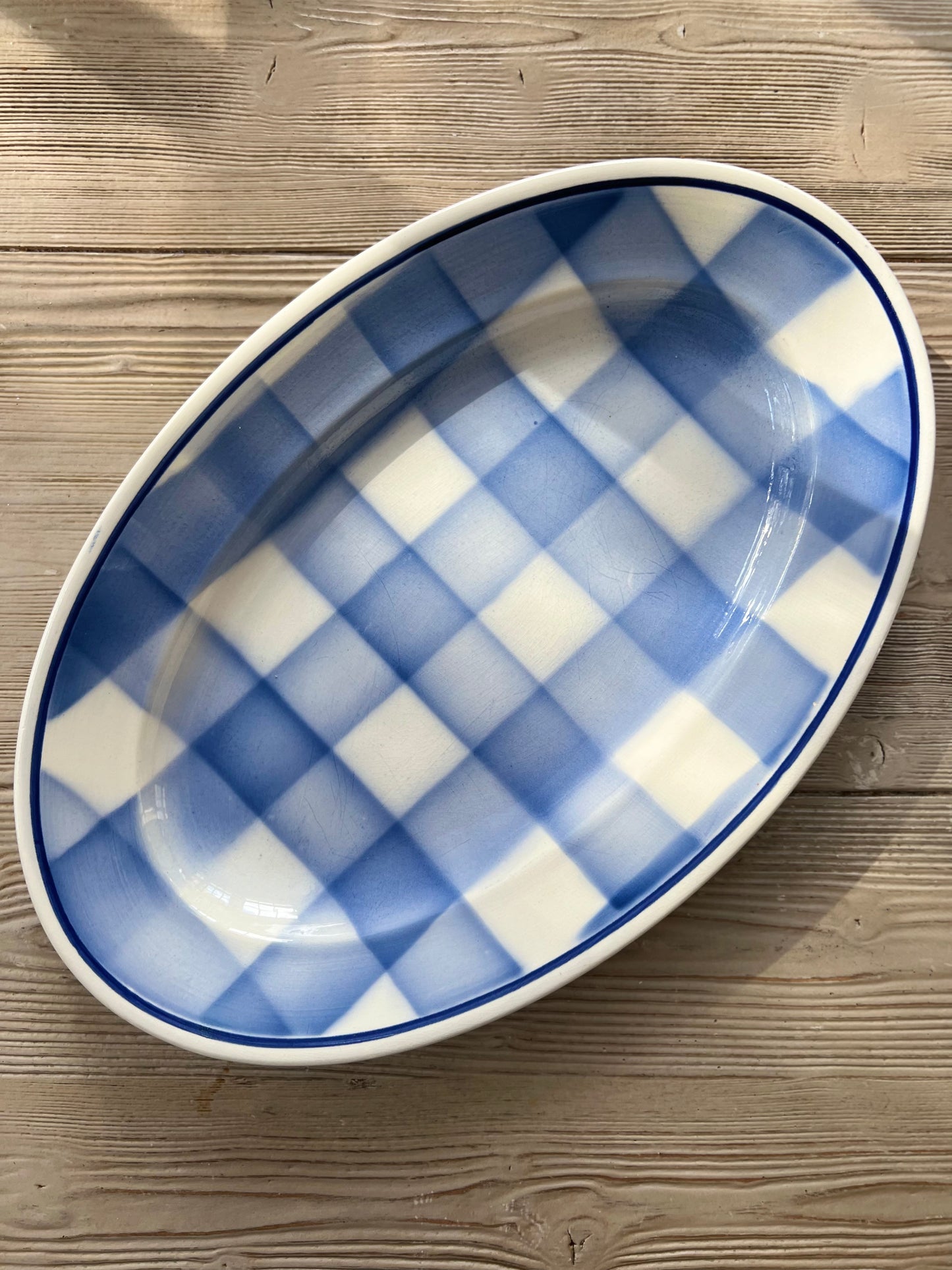 Vintage French Presentation Dish from Faïencerie Givors