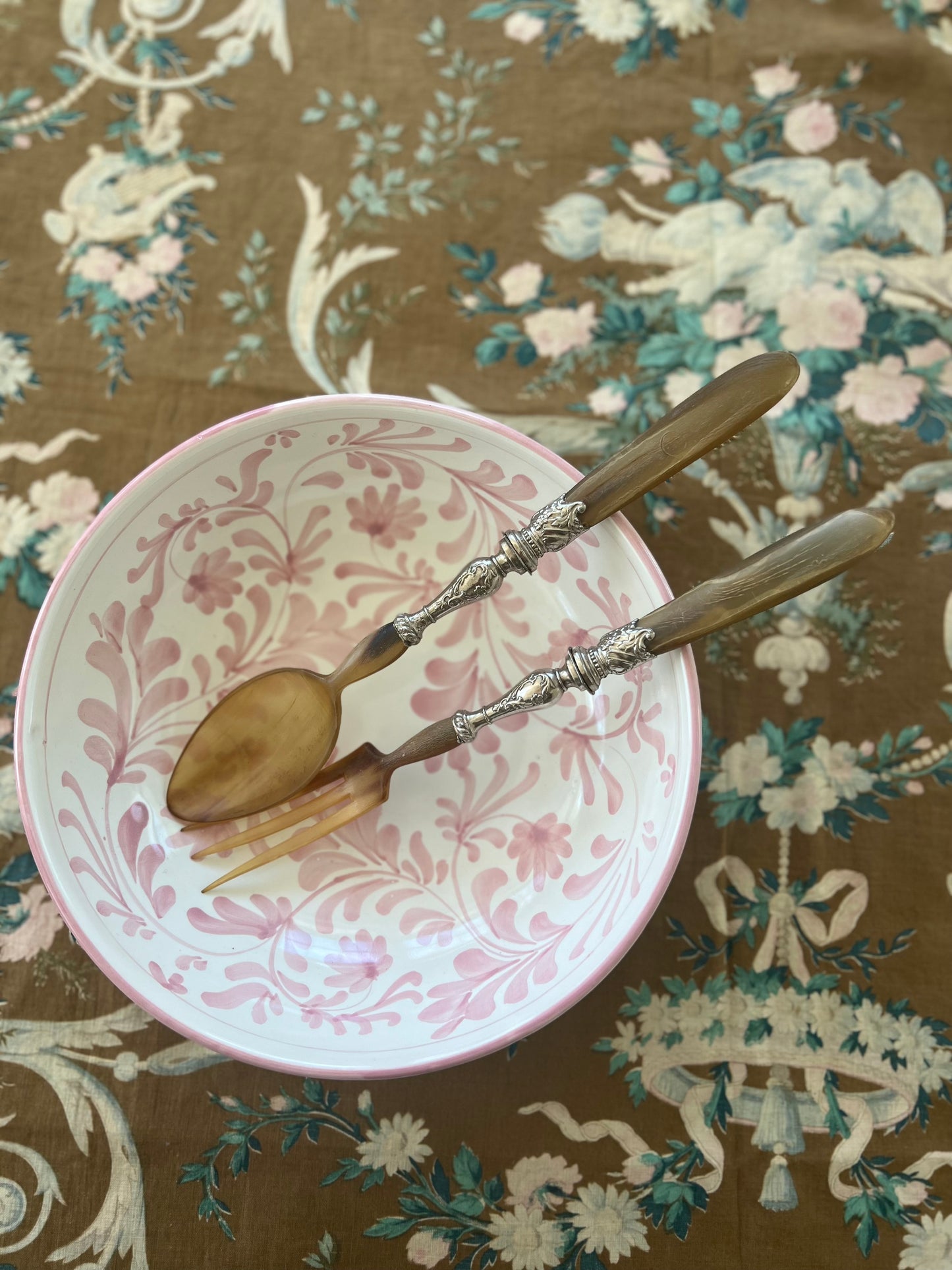 French Vintage Salad Servers