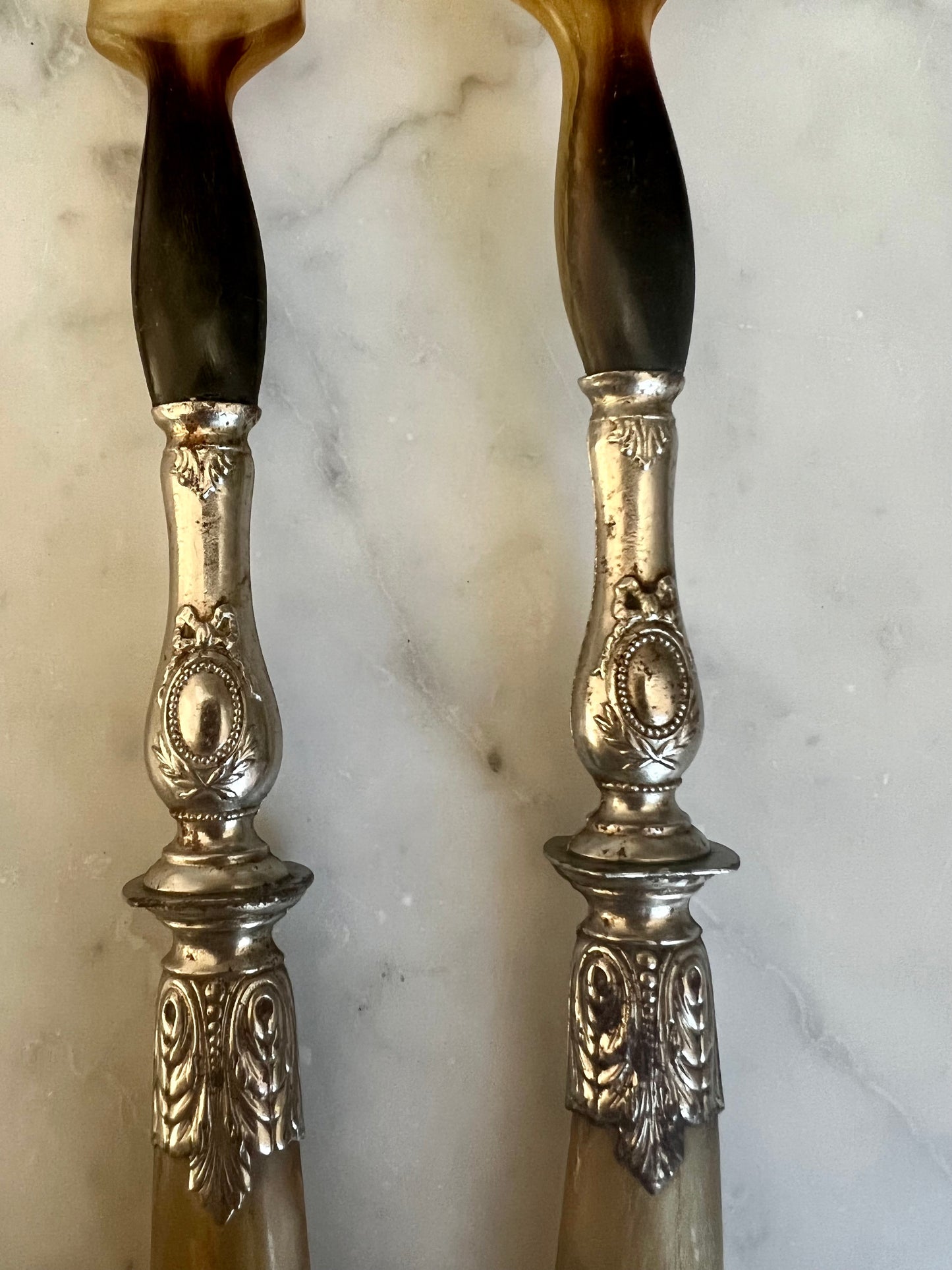 French Vintage Salad Servers