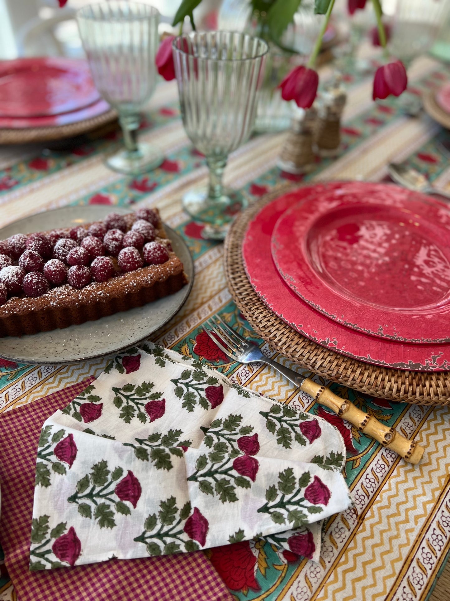 Cyclamen Napkins