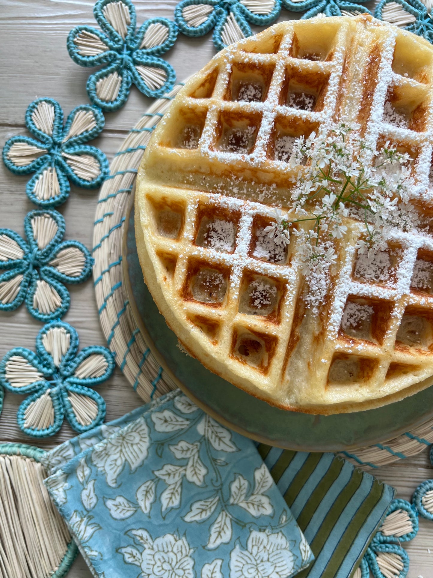 Woven Flower Placemat