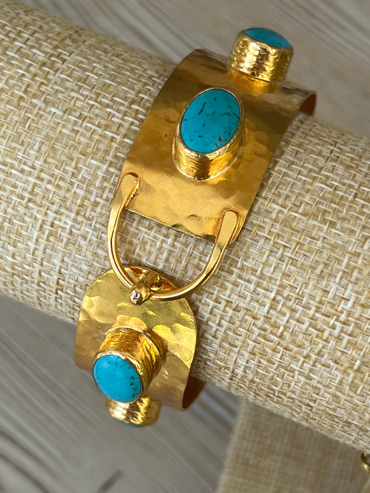 Turquoise Byzantine Bangle