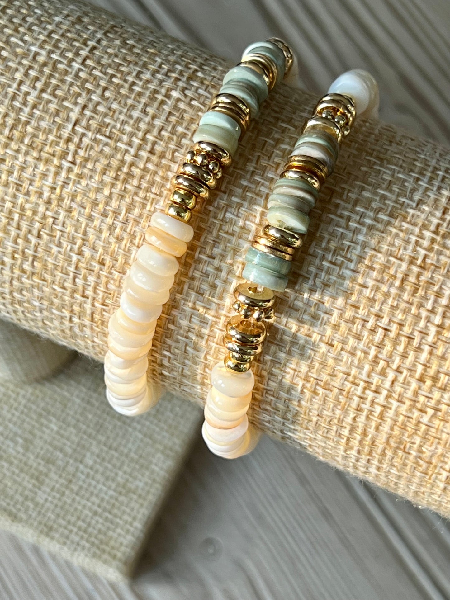 White Mother of Pearl Bracelet