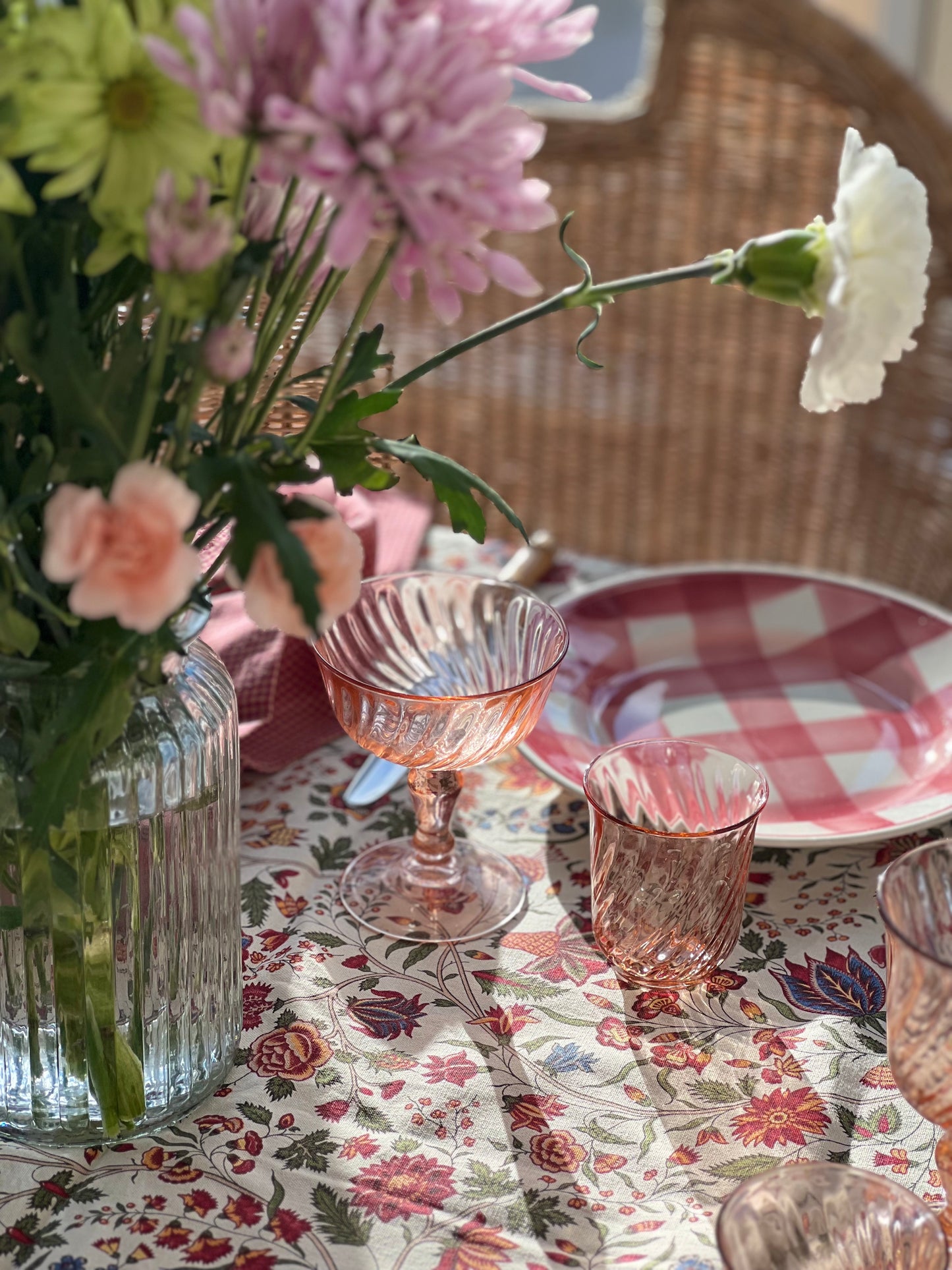 Set of 6 Vintage French Faïencerie Givors Deep Plates