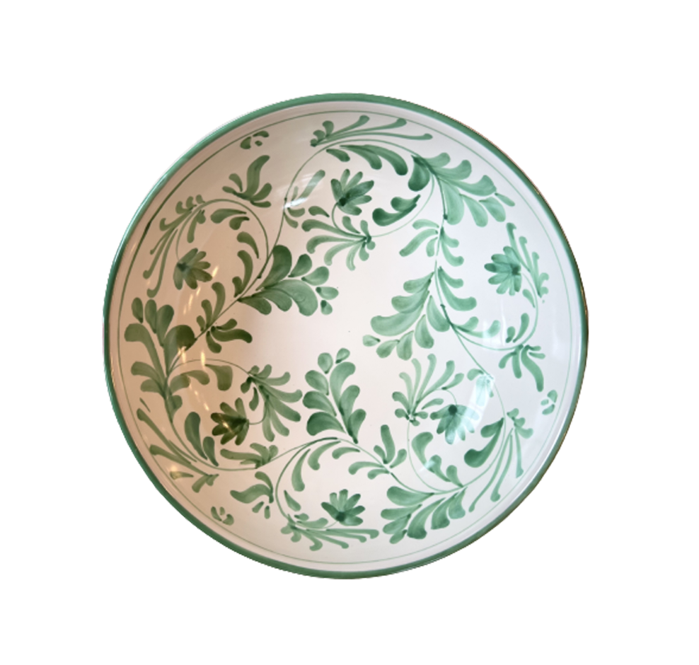 Flora Salad Bowl Green (Small)