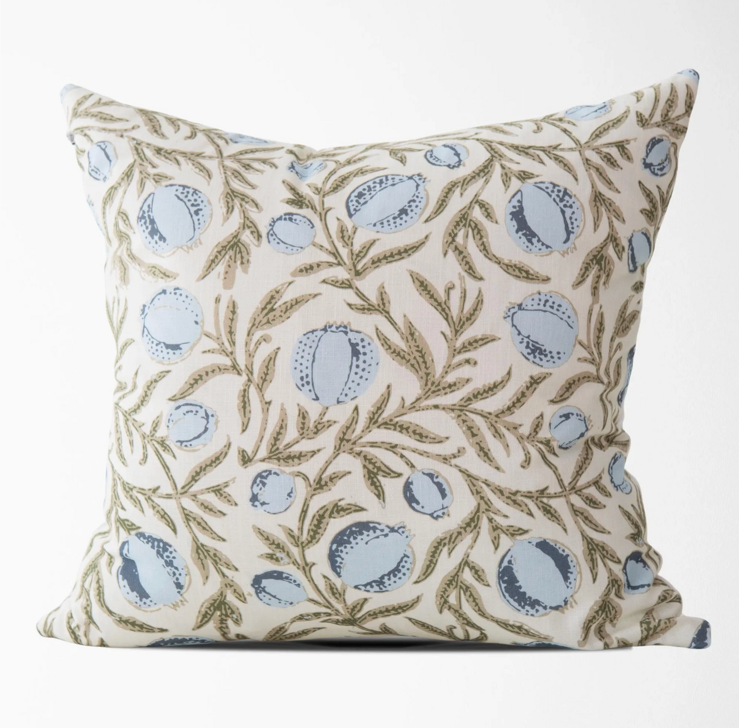 Alisa Blue Print Pillow Cover