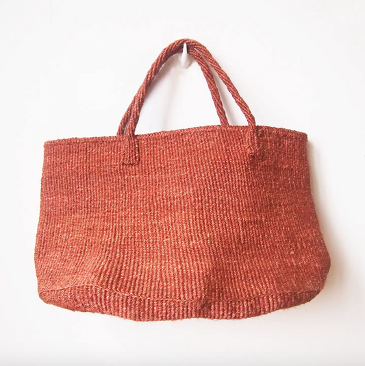 XL Sisal Woven Tote : Canyon