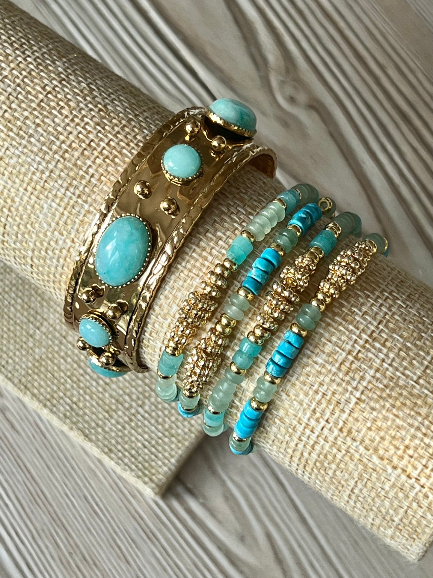 Turquoise Cuff "LOVELY"