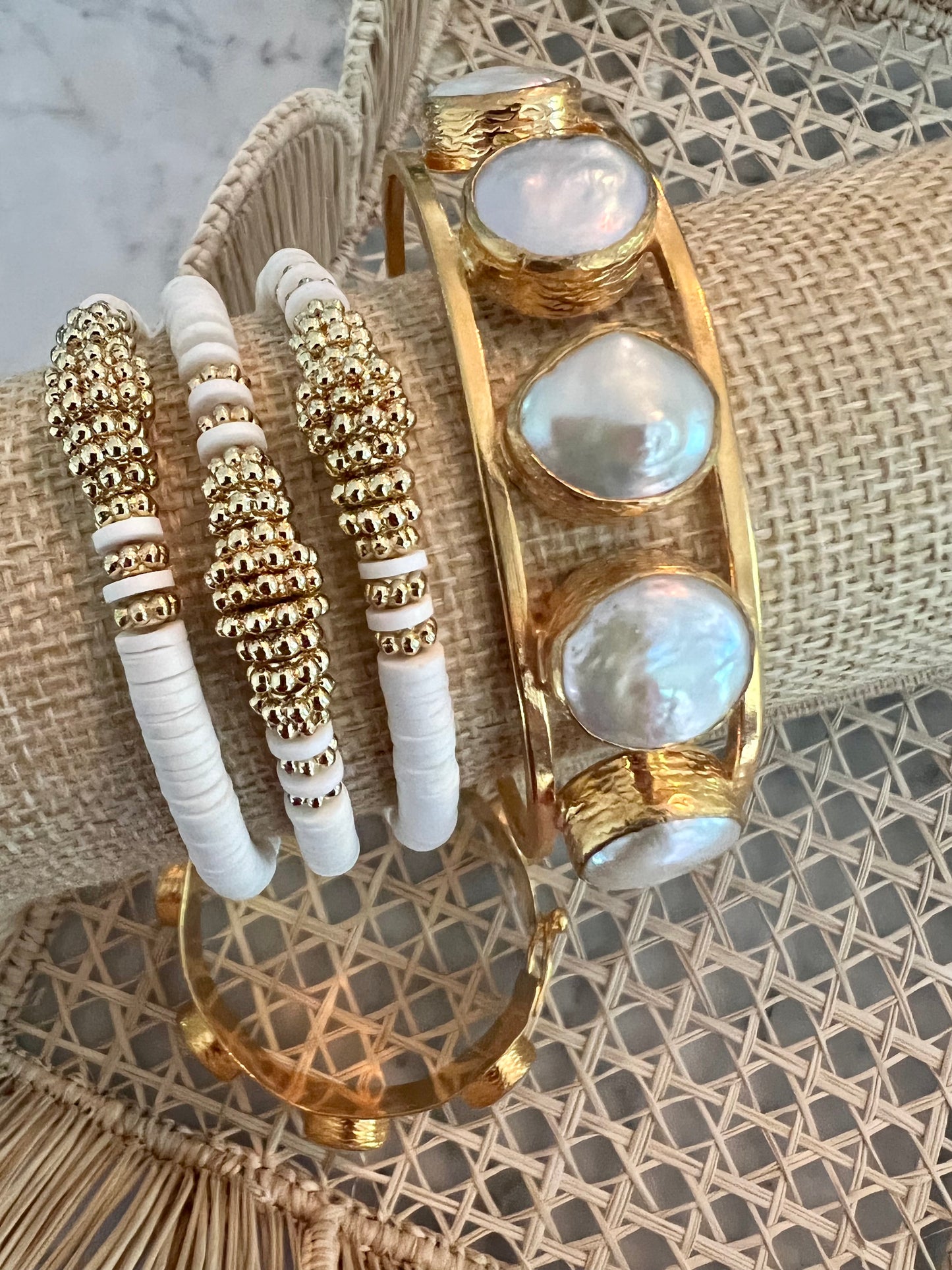 Pearl Cuff Bracelet