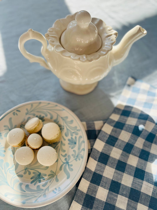 White Vintage Teapot