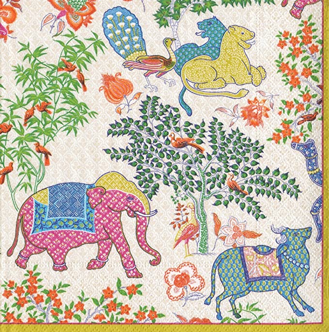 Le Jardin De Mysore Luncheon Napkins