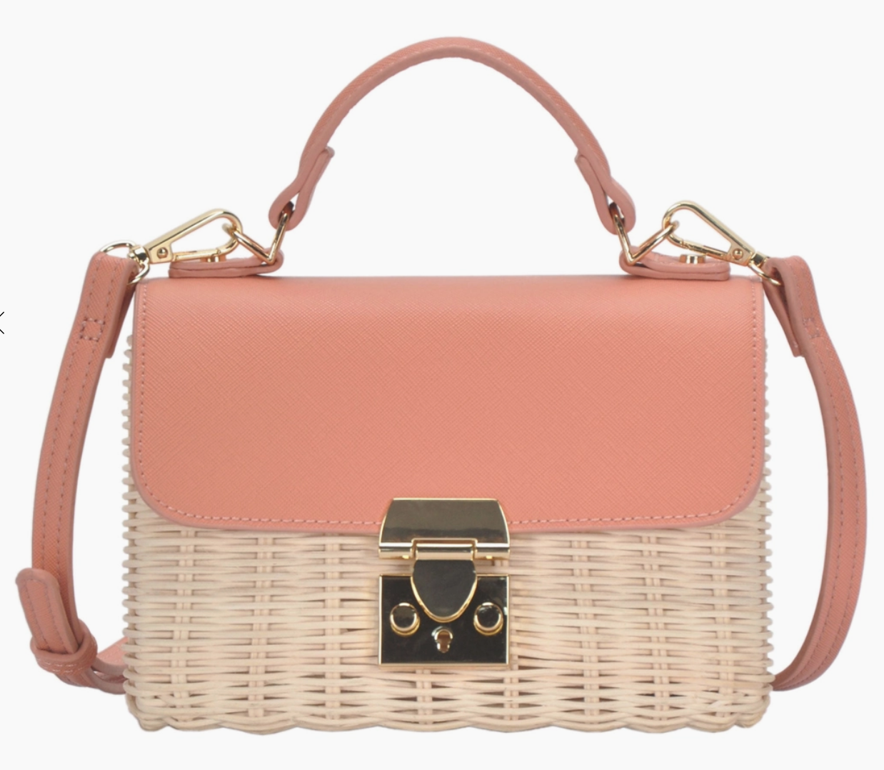 The Madeline Crossbody Coral