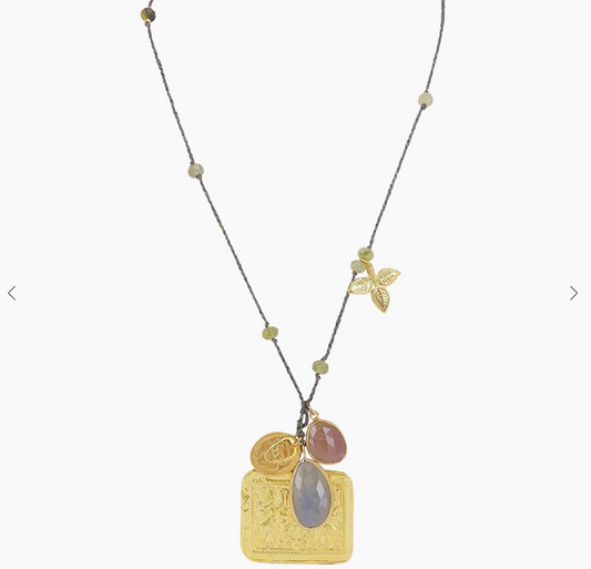 Valentine Gold Medal Hathi Long Necklace
