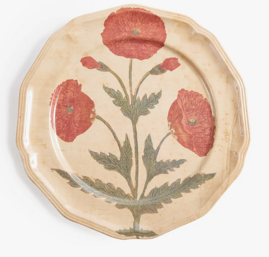 Poppy Red Side Plates