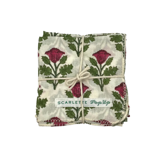 Cyclamen Napkins